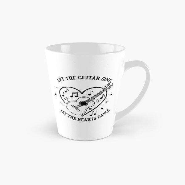 Item preview, Let the Guitar Sing – Let the Hearts Dance designed and sold by Art-Arcade6.