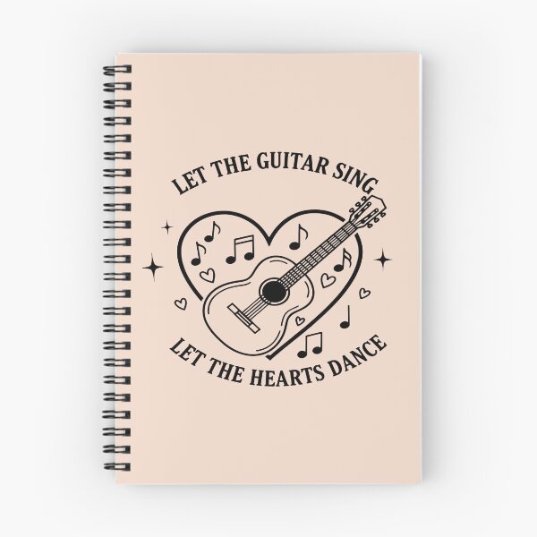 Item preview, Let the Guitar Sing – Let the Hearts Dance designed and sold by Art-Arcade6.
