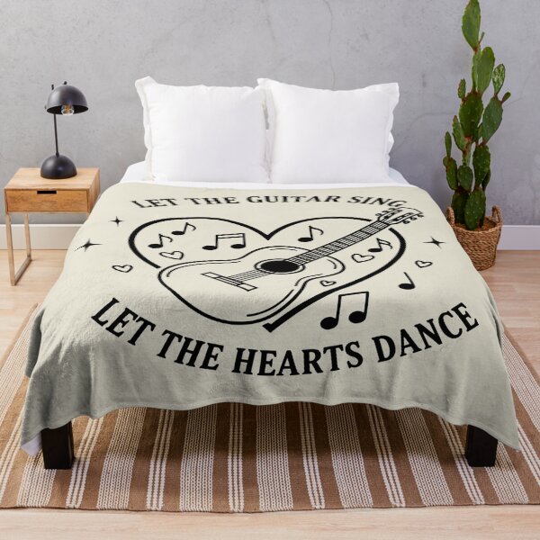 Item preview, Let the Guitar Sing – Let the Hearts Dance designed and sold by Art-Arcade6.