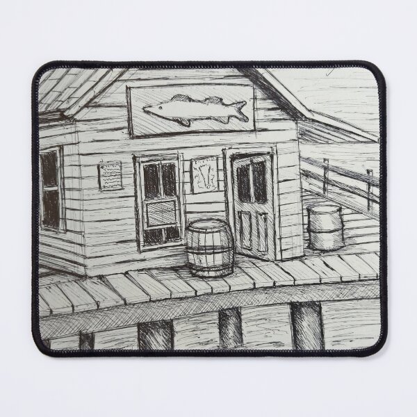 Item preview, BallPen Art Drawing Illustration - Fish Store designed and sold by Sky-99.