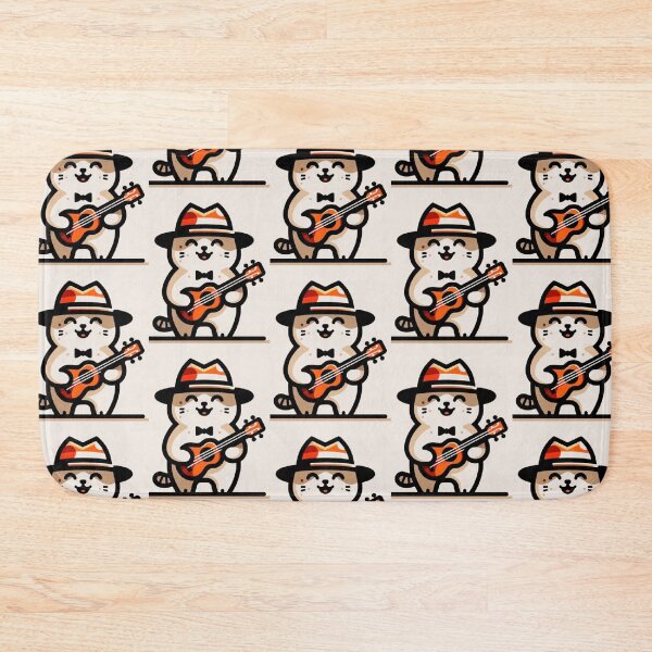 Item preview, Cat Musician – Ukulele Charm designed and sold by Dogandesighn.
