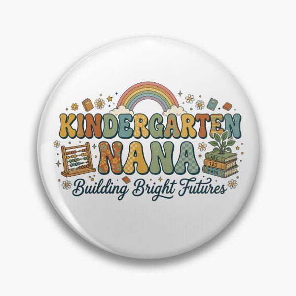 Item preview, Retro Kindergarten Nana - Groovy School Teacher Grandmother Gift designed and sold by MyStore2025.