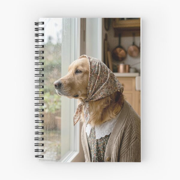 Item preview, Golden Retriever Staring out of Rainy Window designed and sold by Maria Dryfhout.