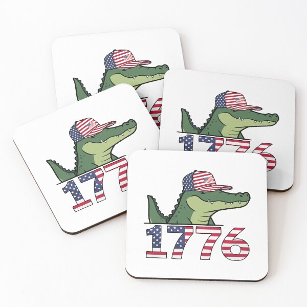 Item preview, July 4 cute aligator, Independence day, America designed and sold by Ameerh Workshop .