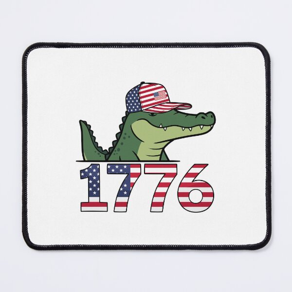 Item preview, July 4 cute aligator, Independence day, America designed and sold by Ameerh Workshop .