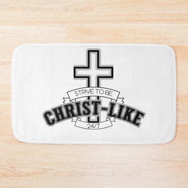 Aperçu de l'œuvre Comme le Christ créée et vendue par Romans 12 Designs.