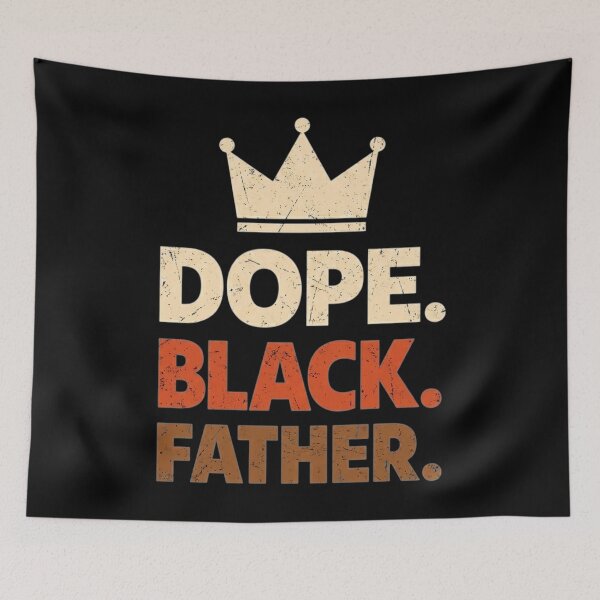 Item preview, Black Dad Dope Black Father Fathers Day Crown designed and sold by clothesy7.