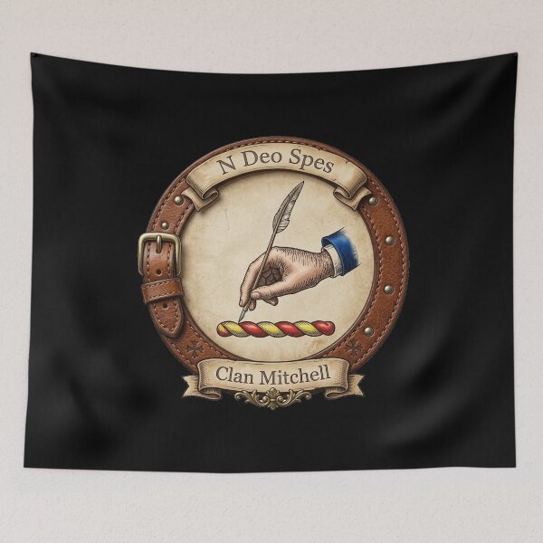 Item preview, Clan Mitchell Crest designed and sold by BagTown Clans.