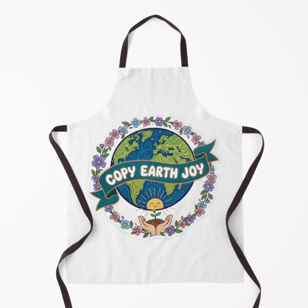 Item preview, Copy Earth Joy Cute Planet Sticker | Eco Friendly Nature Love Design | Save Earth Aesthetic Art designed and sold by Bhaskar Digital Art.