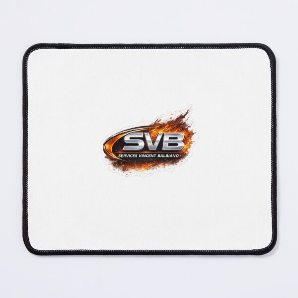 Item preview, SVB Services Vincent Balbiano - Feu BTP Logo designed and sold by StickerPrénom.