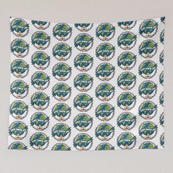 Item preview, Copy Earth Joy Cute Planet Sticker | Eco Friendly Nature Love Design | Save Earth Aesthetic Art designed and sold by Bhaskar Digital Art.
