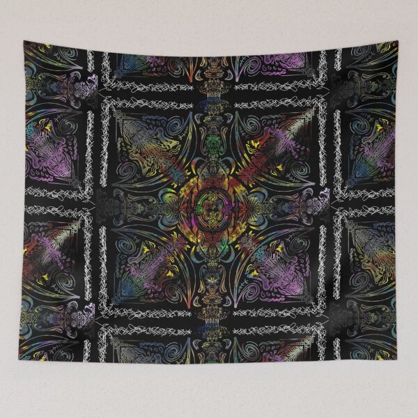 Item preview, Rainbow in the background designed and sold by Reatoriadesigns.