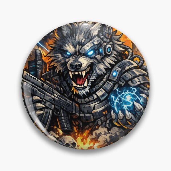 Item preview, Cyber Wolf designed and sold by JesterPrints.