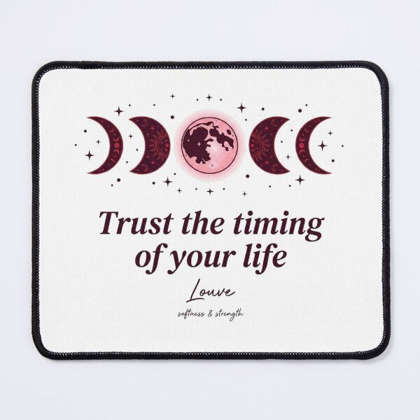 Item preview, Moon Phases Trust The Timing Of Your Life Louve designed and sold by LouveLouve.
