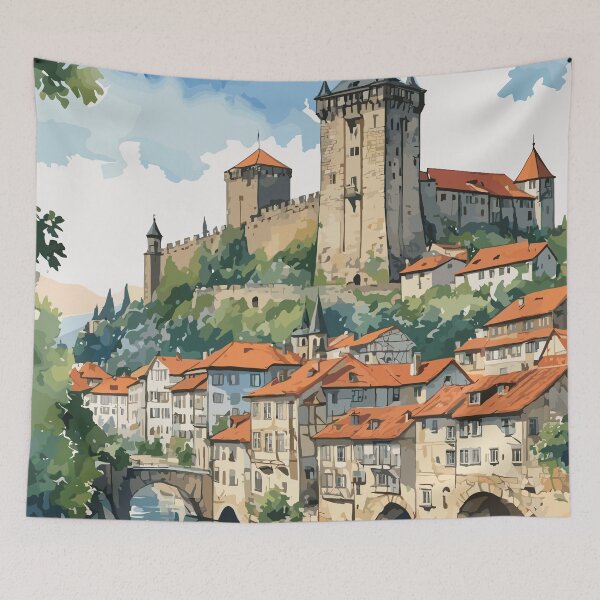 Item preview, Guimaraes - City in Portugal designed and sold by posteriocrew.
