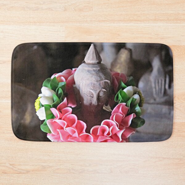 Item preview, Garlanded Buddha I  designed and sold by Ethna Gillespie.