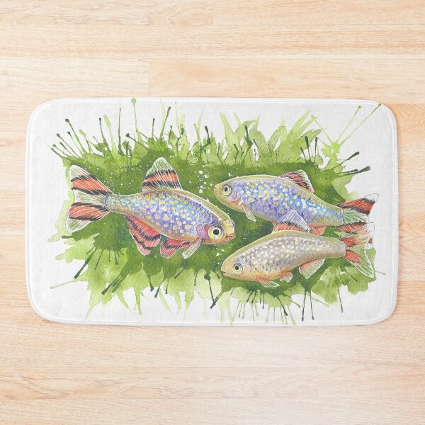 Item preview, Celestial Pearl Danios - Watercolor Painting designed and sold by The Art of Victoria Pfeiffer.