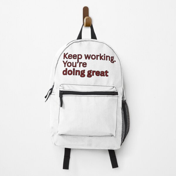 Item preview, Keep working. You're doing great-motivational quote designed and sold by Omer's store.