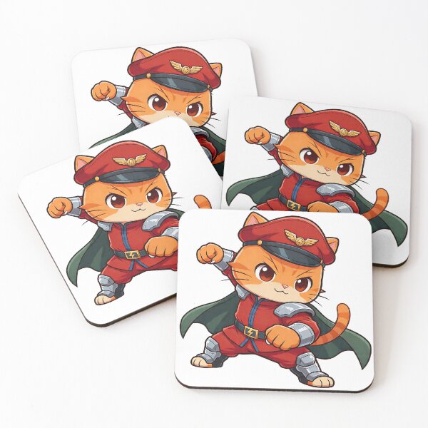 Item preview, Cute Military Leader Cat Kawaii Style designed and sold by CuteKats.