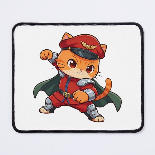 Item preview, Cute Military Leader Cat Kawaii Style designed and sold by CuteKats.