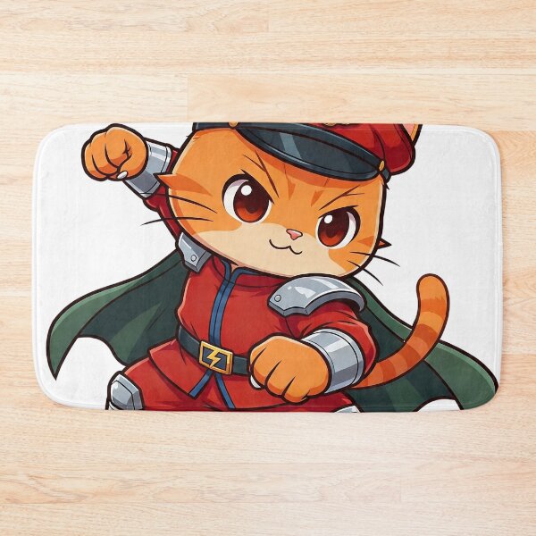 Item preview, Cute Military Leader Cat Kawaii Style designed and sold by CuteKats.