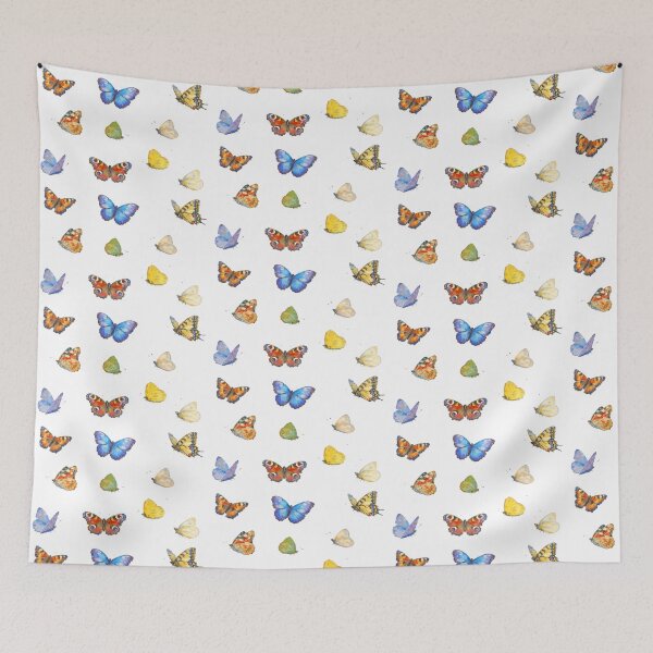 Item preview, Impressionist Butterfly Set with Luminous Brushstrokes designed and sold by BrunoLinuxArt.