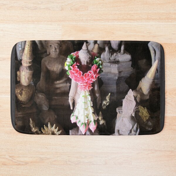 Item preview, Garlanded Buddha II  designed and sold by Ethna Gillespie.