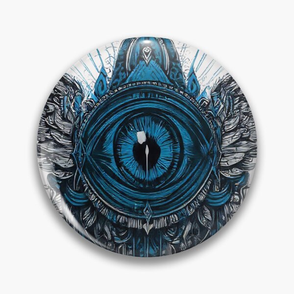 Item preview, Celestial Winged Eye: Guardian of the Digital Void designed and sold by SepboiStudioMerch.