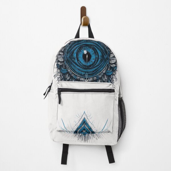 Item preview, Celestial Winged Eye: Guardian of the Digital Void designed and sold by SepboiStudioMerch.