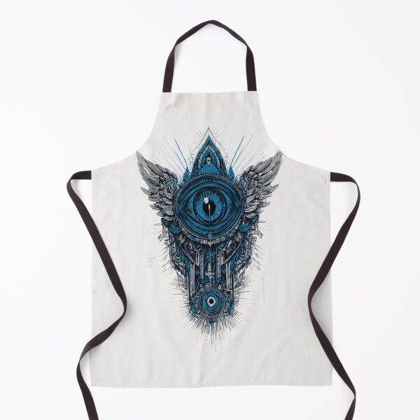 Item preview, Celestial Winged Eye: Guardian of the Digital Void designed and sold by SepboiStudioMerch.