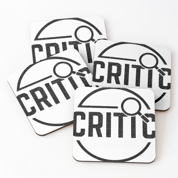 Item preview, CRITIC LOGO BW designed and sold by CriticRick.