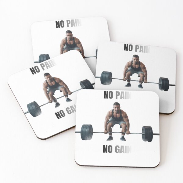 Item preview, No pain > No gain designed and sold by Shopmolon.