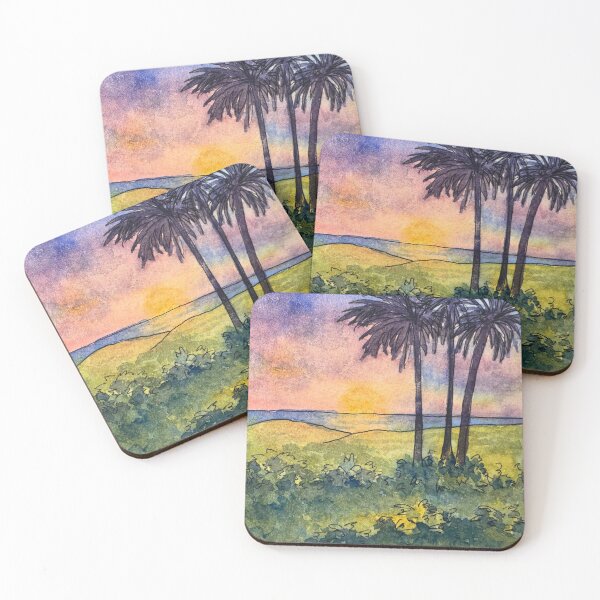 Item preview, Sunset Palms #2 designed and sold by Lynne Beattie.