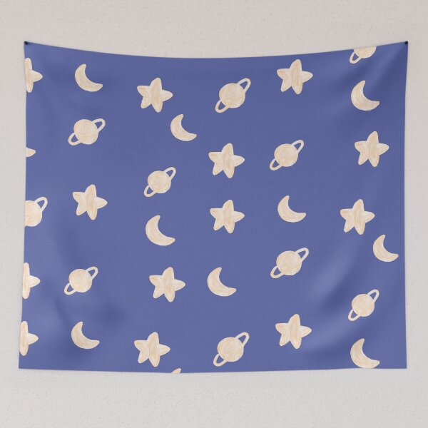Item preview, Minimalist Moody Crescent Moon Face Aesthetic Line Art designed and sold by Chaoticalong.