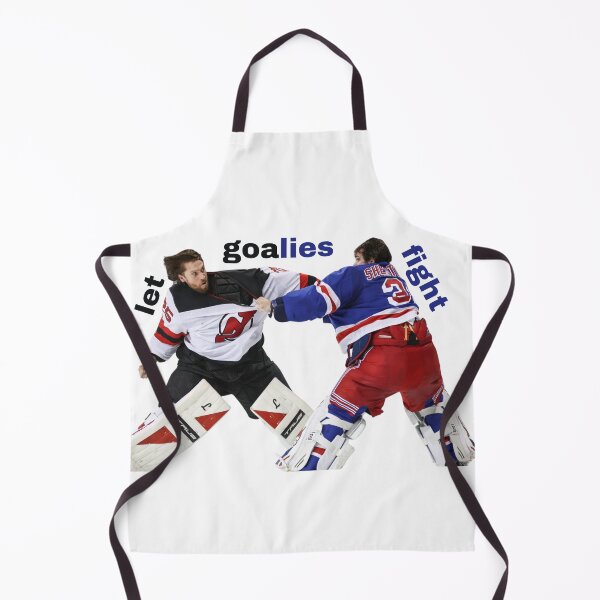 Item preview, Shesterkin vs. Markstrom - Let Goalies Fight designed and sold by pin3tree603.