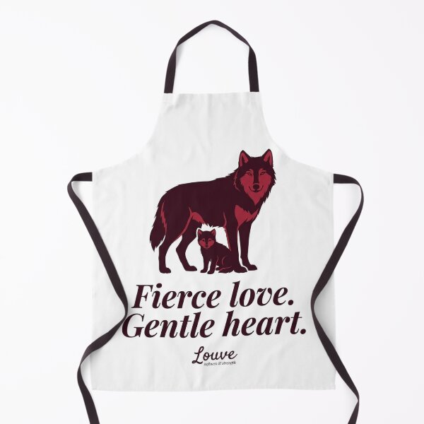 Item preview, Mother Wolf Fierce Love Gentle Heart Louve designed and sold by LouveLouve.