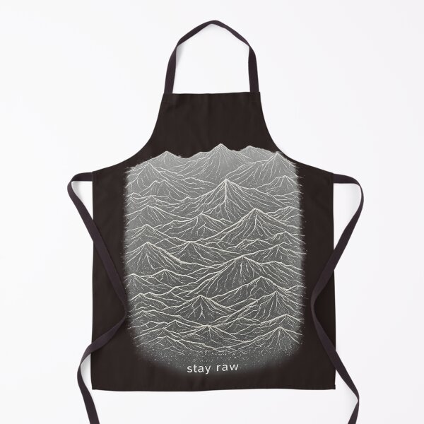 Item preview, Stay Raw Mountain Minimalist Shirt – Abstract Nature Line Art Tee designed and sold by NAJURE.