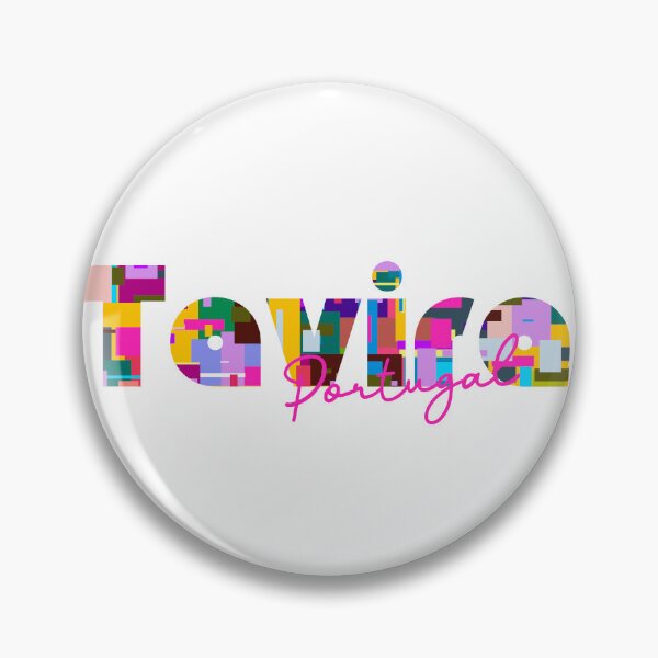 Item preview, Tavira, Portugal, Vibrant Abstract City Typography Art designed and sold by Wanderful-roads.