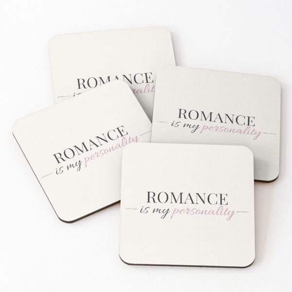 Item preview, ROMANCE  is my personality - Booktok x Romance Reader Aesthetic designed and sold by Inkbound Co.