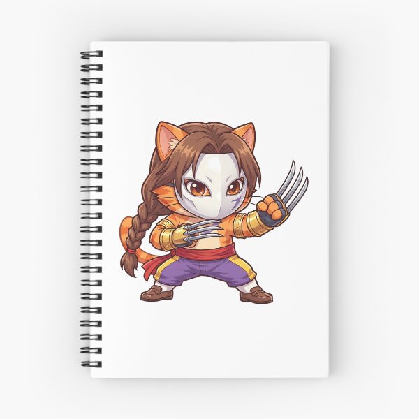 Item preview, Cute Clawed Fighter Cat Kawaii Style designed and sold by CuteKats.