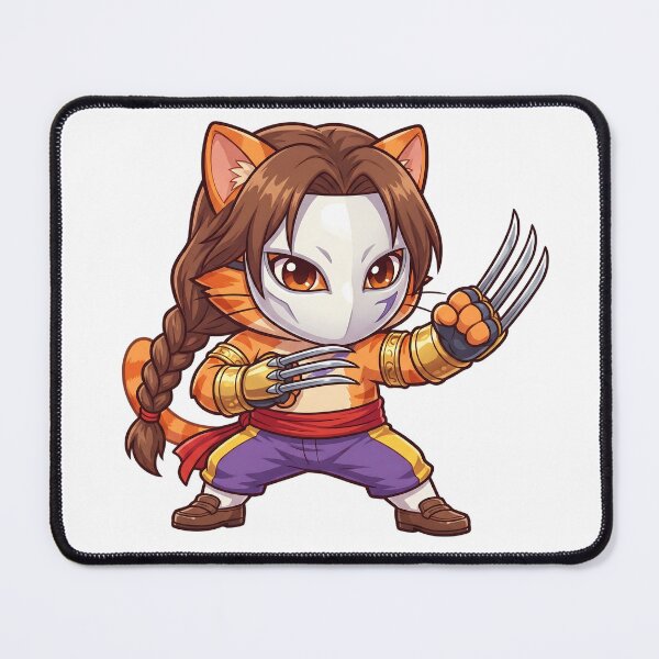 Item preview, Cute Clawed Fighter Cat Kawaii Style designed and sold by CuteKats.