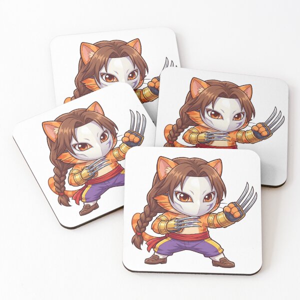Item preview, Cute Clawed Fighter Cat Kawaii Style designed and sold by CuteKats.