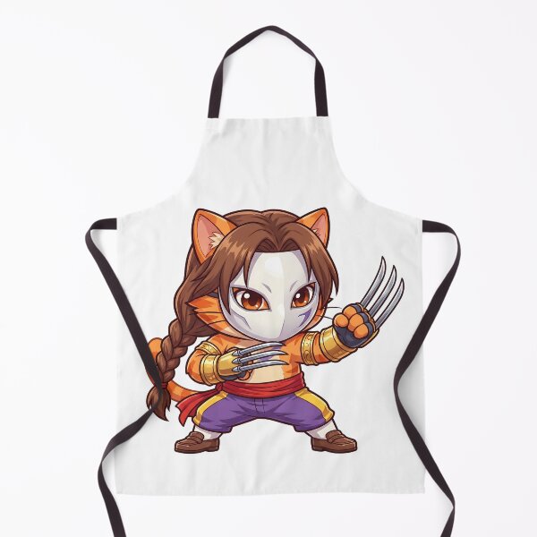 Item preview, Cute Clawed Fighter Cat Kawaii Style designed and sold by CuteKats.