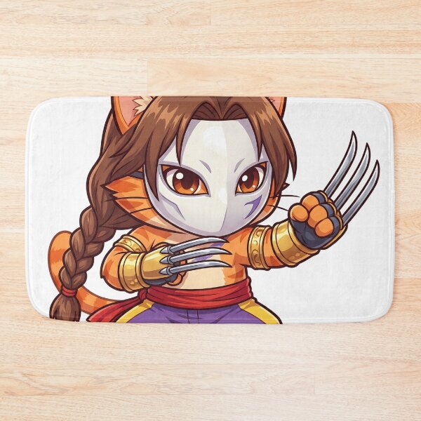 Item preview, Cute Clawed Fighter Cat Kawaii Style designed and sold by CuteKats.