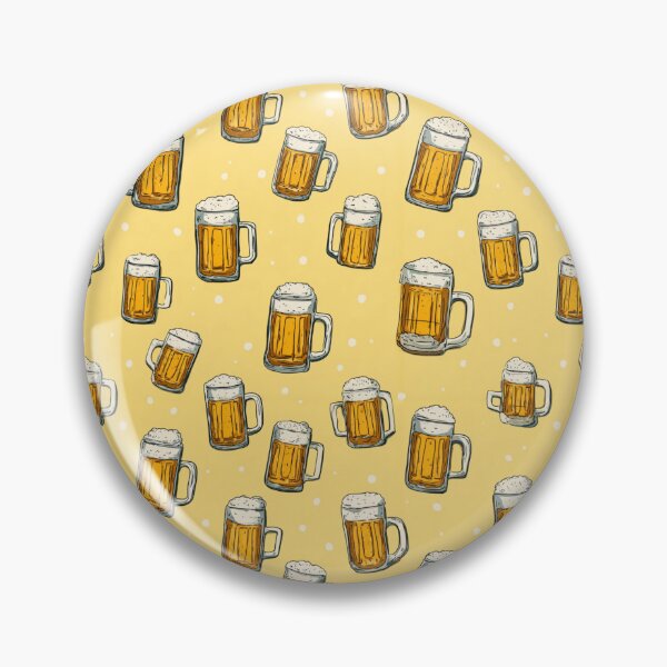 Item preview, Oktoberfest Beer Mugs Pattern Brew Drinker designed and sold by NicolasGlowArt.