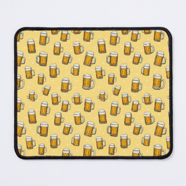 Item preview, Oktoberfest Beer Mugs Pattern Brew Drinker designed and sold by NicolasGlowArt.