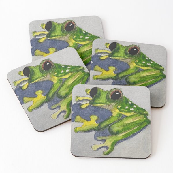 Item preview, Spotted Red-Eyed Tree Frog designed and sold by Lynne Beattie.
