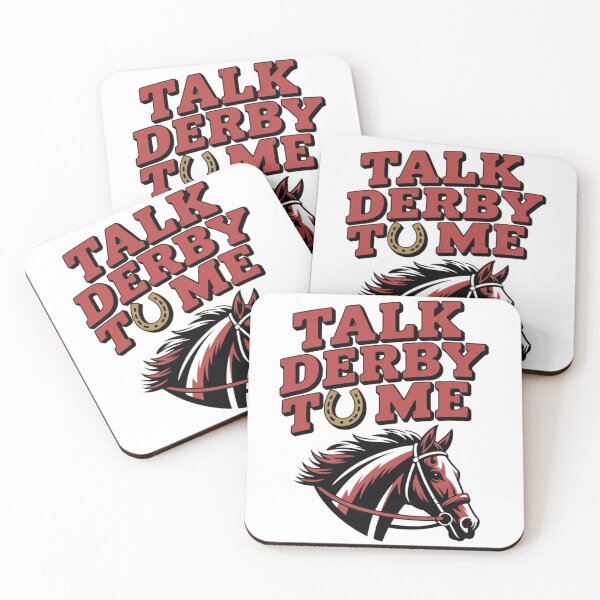 Item preview, Talk Derby To Me Shirt - Funny Horse Racing T-Shirt  designed and sold by MerchlyMike.