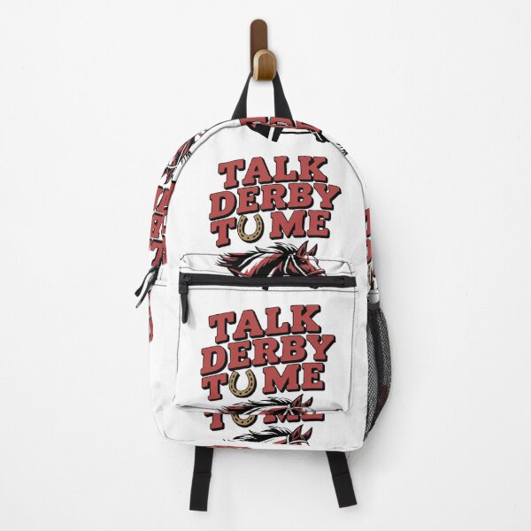 Item preview, Talk Derby To Me Shirt - Funny Horse Racing T-Shirt designed and sold by MerchlyMike.