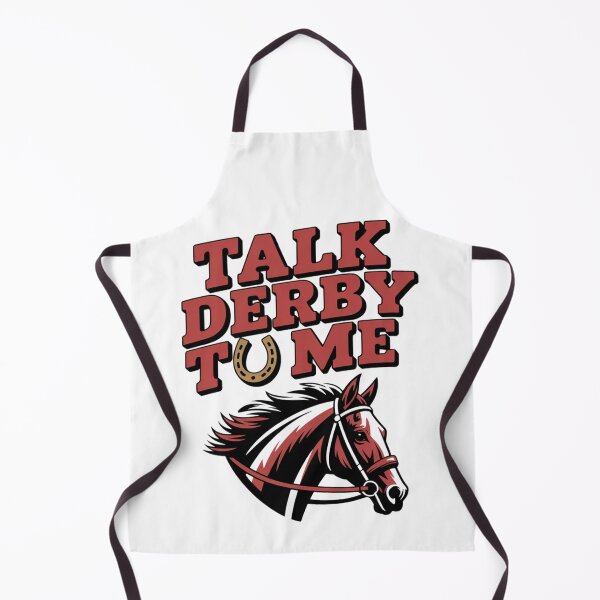 Item preview, Talk Derby To Me Shirt - Funny Horse Racing T-Shirt designed and sold by MerchlyMike.